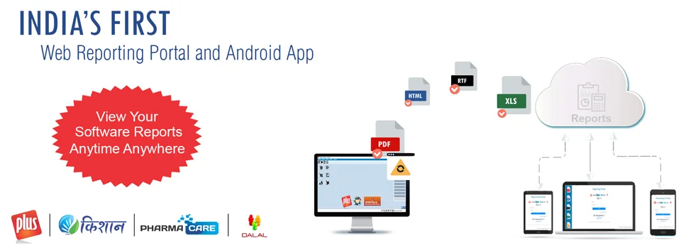 Accounting Software with Cloud Reporting Portal and Android App