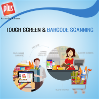 touchscreen billing in supermarket software