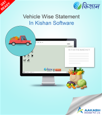 vehicle wise statement in mandi software